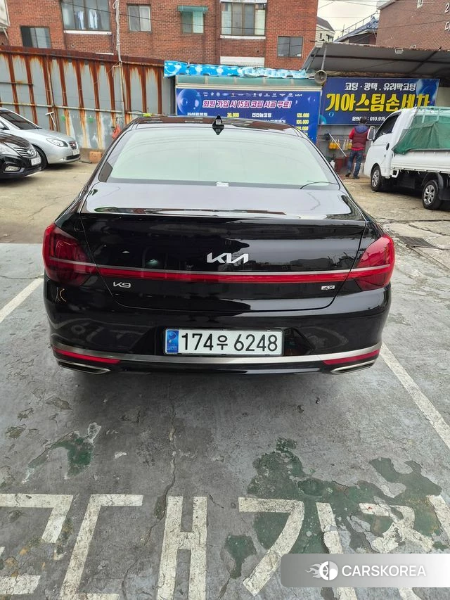 Kia The New K9 2nd generation 2024 Черный из Кореи, фото 2