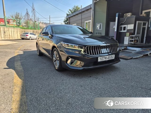 Kia K7 Premier Hybrid 2021 Серый из Кореи, фото 6