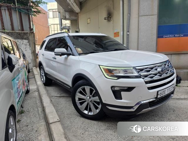Ford Explorer 2018 Белый из Кореи, фото 2