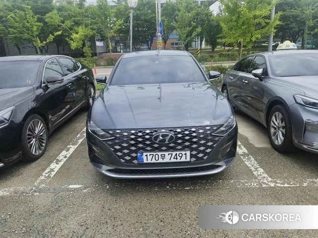 Hyundai The New Grandeur IG 2022 Серый из Кореи, фото 5