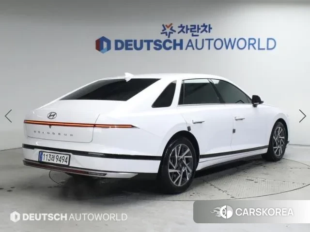 Hyundai Grandeur (GN7) 2023 Белый из Кореи, фото 2