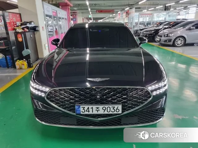 Genesis G90 (RS4) 2023 Черный из Кореи, фото 2