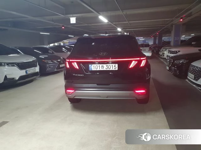 Hyundai The New Tucson Hybrid (NX4) 2024 Черный из Кореи, фото 6