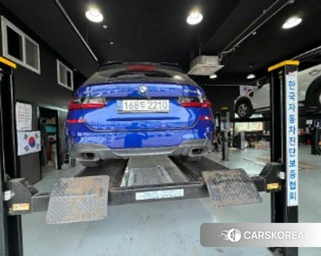 BMW 3 Series (G20) 2021 Синий из Кореи, фото 2