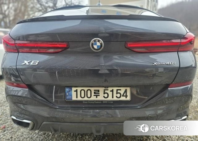 BMW X6 (G06) 2021 Серый из Кореи, фото 2