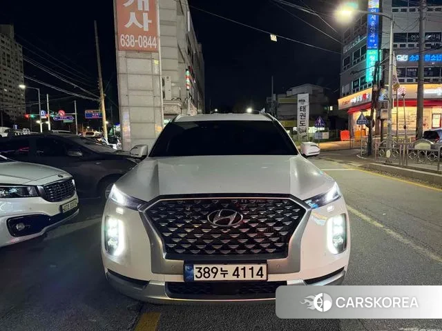 Hyundai Palisade 2021 Белый из Кореи, фото 3