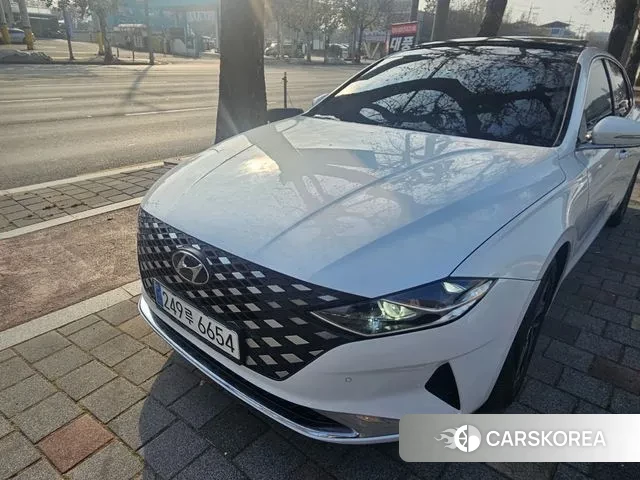 Hyundai The New Grandeur IG 2020 Белый из Кореи, фото 4
