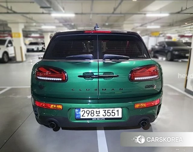 Mini Cooper S Clubman 2023 Зеленый из Кореи, фото 2
