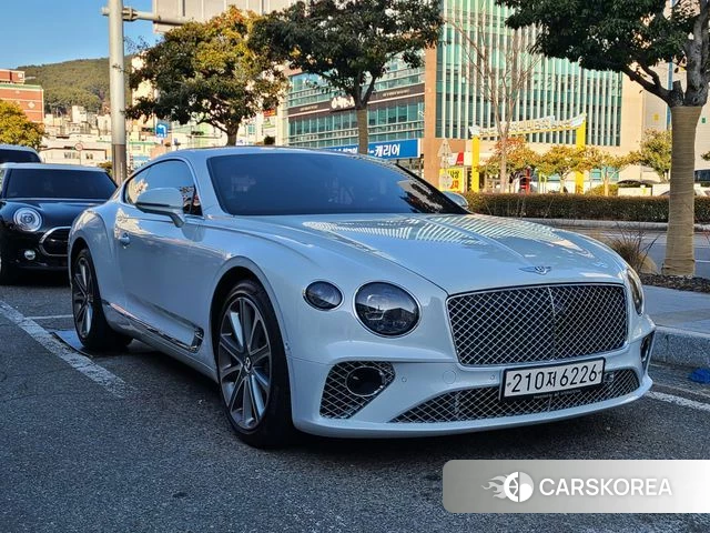 Bentley Continental GT 3rd Generation 2019 Белый из Кореи, фото 5
