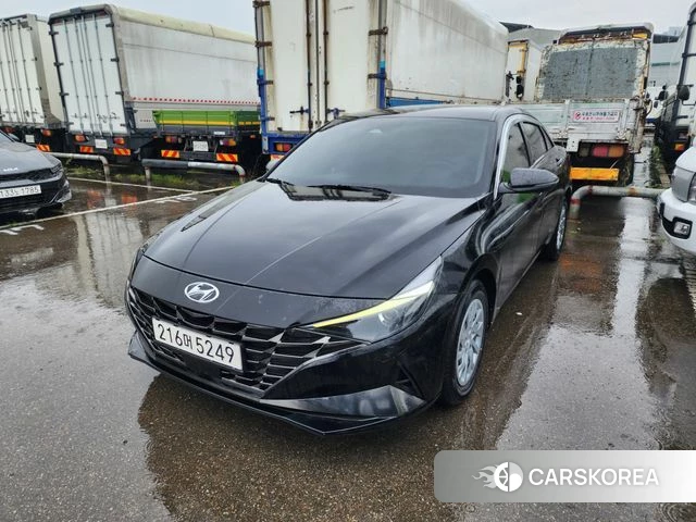 Hyundai Avante (CN7) 2022 Черный из Кореи, фото 2
