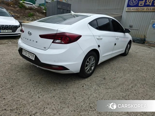 Hyundai The New Avante AD 2019 Белый из Кореи, фото 3