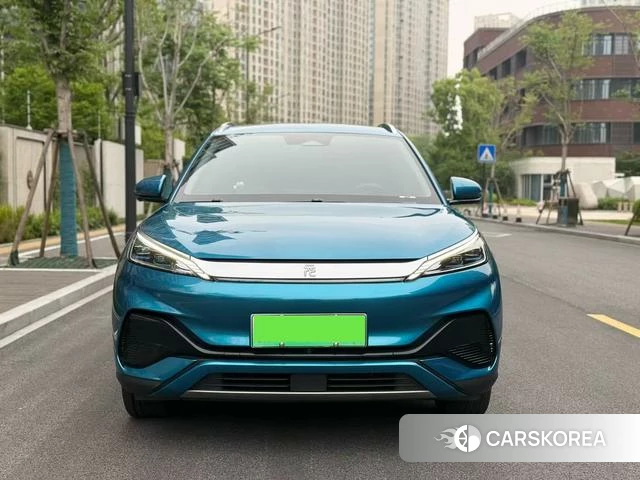 BYD Yuan PLUS 2023 Синий из Китая, фото 3