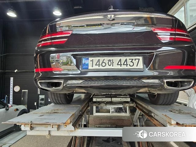 Genesis G80 (RG3) 2021 Черный из Кореи, фото 2