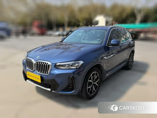 BMW X3 2022 Синий из Китая, фото 2