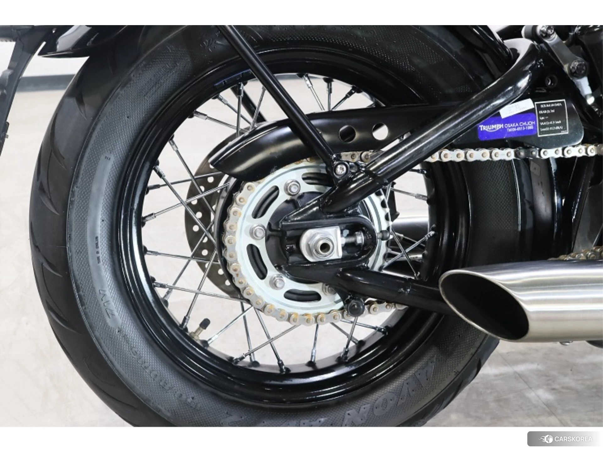 Triumph BONNEVILLE BOBBER id 3946612 из Японии 15