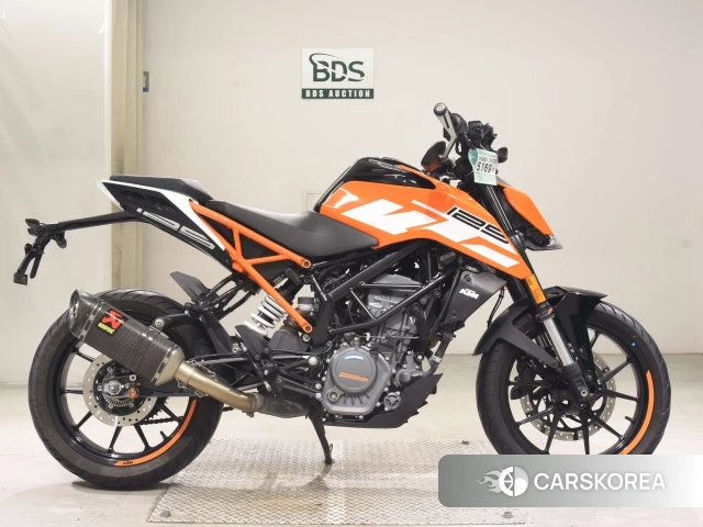 Проданный KTM 125 DUKE 2020 из Японии