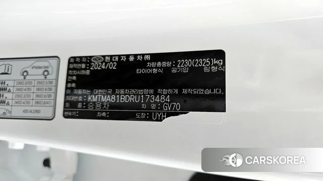 Genesis GV70 id 4560562 из Кореи 18