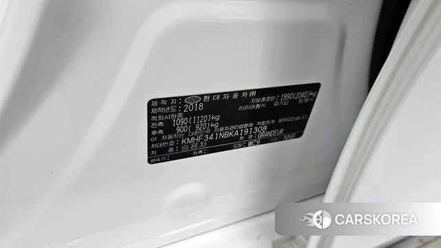 Hyundai Grandeur IG id 4339667 из Кореи 18