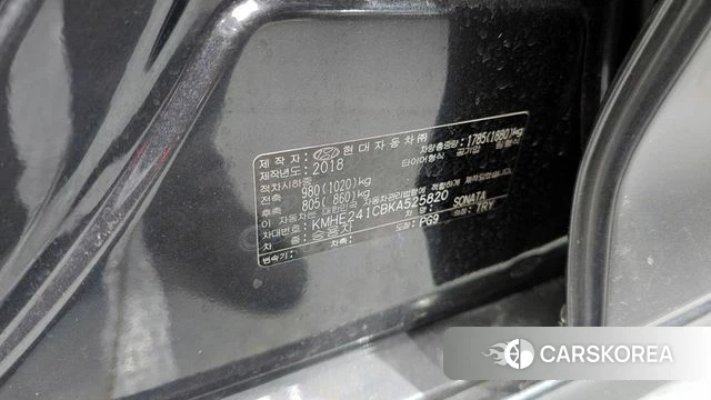 Hyundai Sonata New Rise id 4188475 из Кореи 18