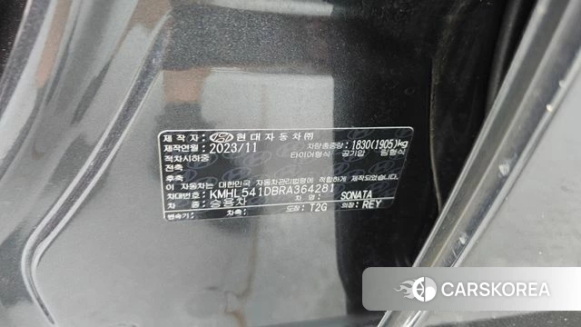 Hyundai Sonata D Edge (DN8) id 4623603 из Кореи 18