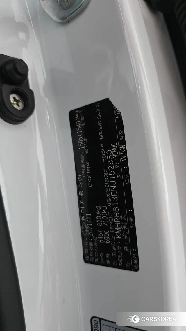 Hyundai Venue id 4736298 из Кореи 19