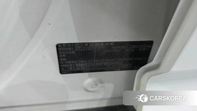 Hyundai Casper id 4701850 из Кореи 19