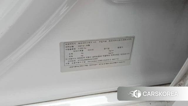 Mercedes-Benz CLA-Class C118 id 4906298 из Кореи 19