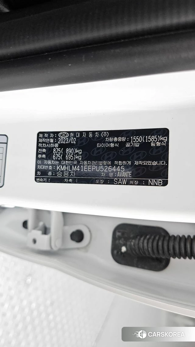 Hyundai Avante (CN7) id 4735591 из Кореи 19