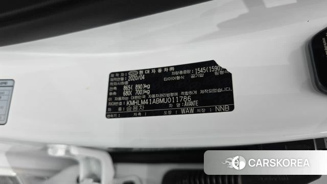 Hyundai Avante (CN7) id 4225010 из Кореи 19