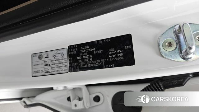 Kia K8 id 4202352 из Кореи 19