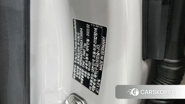 Porsche Taycan id 4428501 из Кореи 19