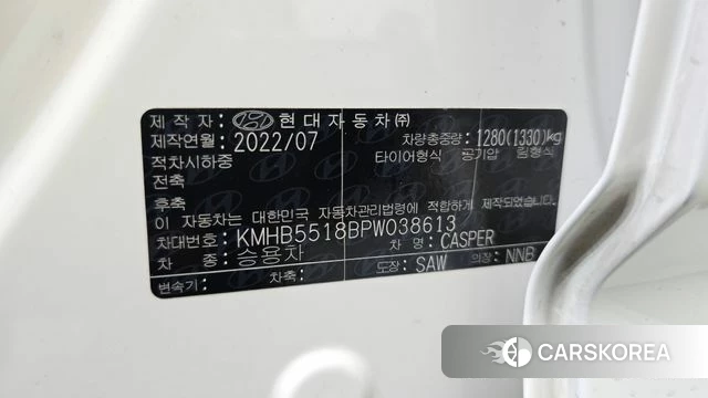 Hyundai Casper id 4613544 из Кореи 19