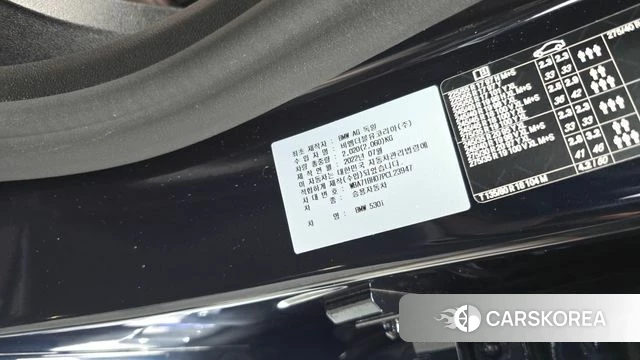 BMW 5 Series (G30) id 4740309 из Кореи 19