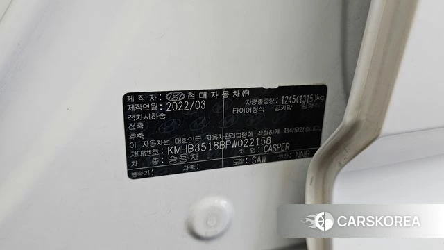 Hyundai Casper id 4929538 из Кореи 19