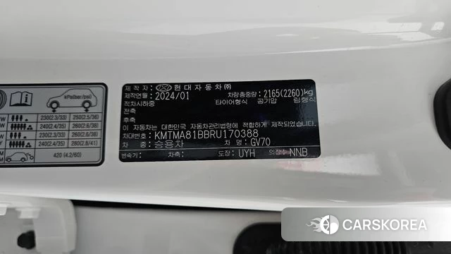 Genesis GV70 id 4280537 из Кореи 19