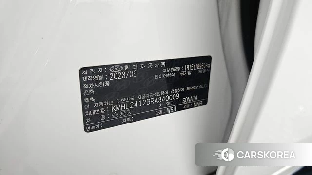 Hyundai Sonata D Edge (DN8) id 4388373 из Кореи 19