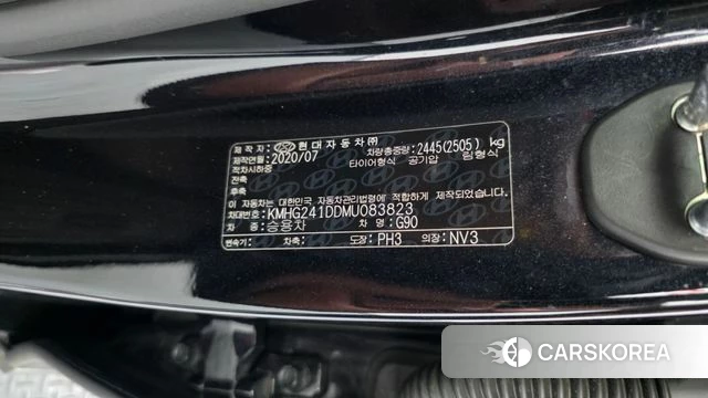 Genesis G90 id 4614714 из Кореи 20