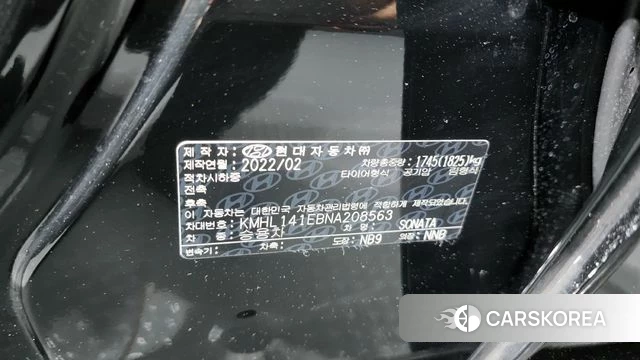 Hyundai Sonata (DN8) id 4202260 из Кореи 20