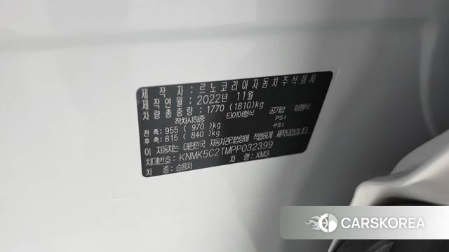 Renault Korea (Samsung) XM3 id 4792906 из Кореи 20
