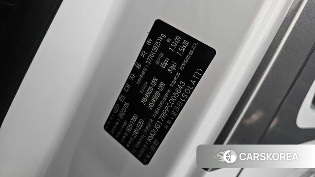 Hyundai Solati id 4469184 из Кореи 20