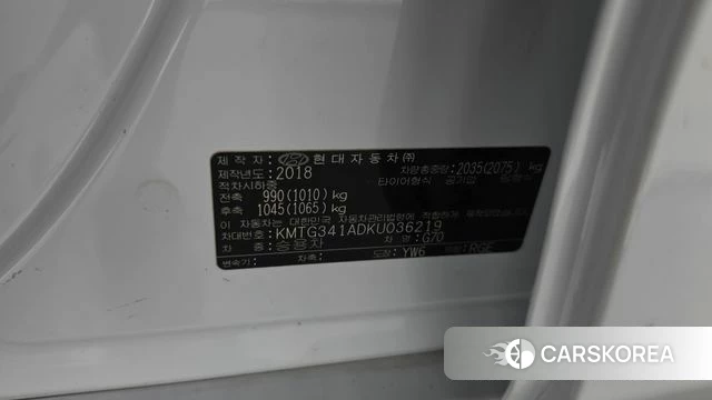 Genesis G70 id 4882441 из Кореи 20