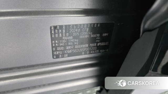Renault Korea (Samsung) Grand Coleos id 4499637 из Кореи 20