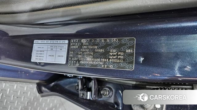 Kia K5 3rd generation id 4672112 из Кореи 20