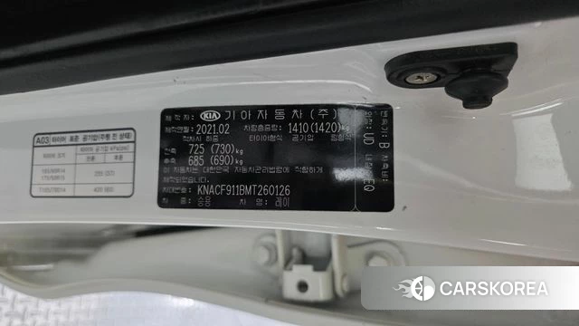 Kia The New Ray id 4495746 из Кореи 20