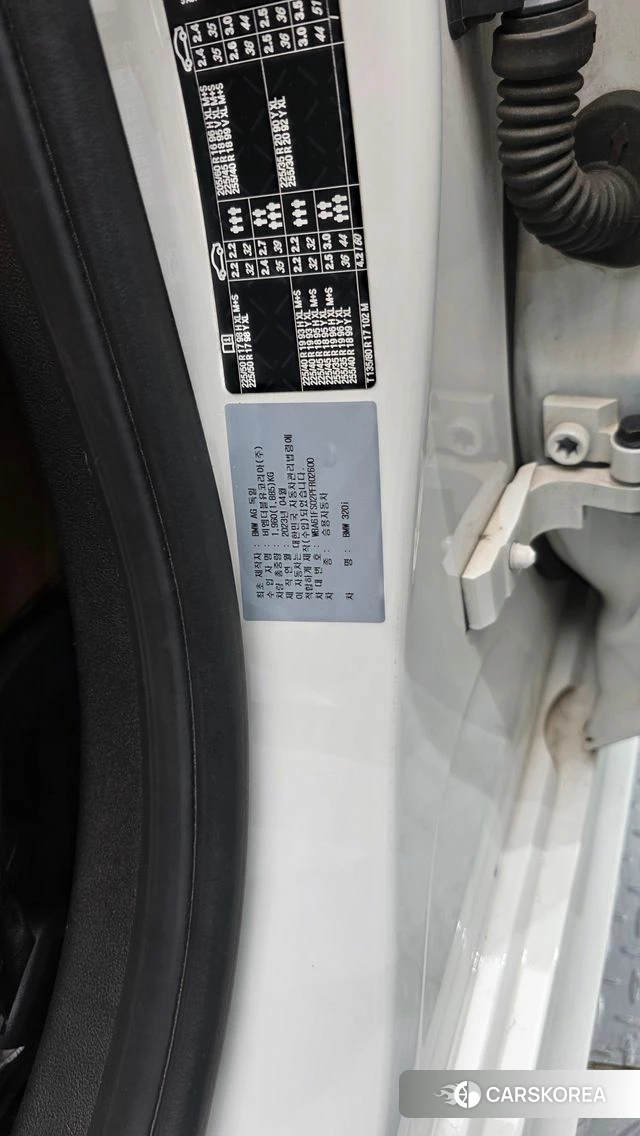 BMW 3 Series (G20) id 4635707 из Кореи 20