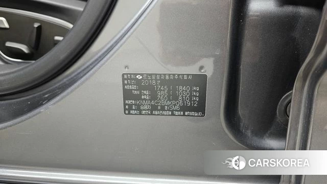Renault Korea (Samsung) SM6 id 4496811 из Кореи 20