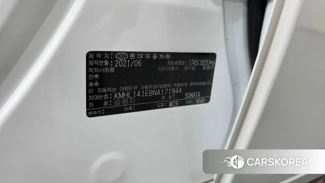 Hyundai Sonata (DN8) id 4445203 из Кореи 20