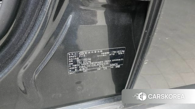 Hyundai Sonata (DN8) id 4269103 из Кореи 20