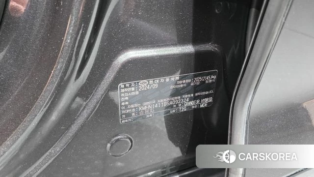 Hyundai Grandeur Hybrid (GN7) id 4222719 из Кореи 20