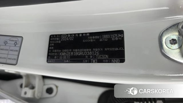 Hyundai The New Tucson (NX4) id 4488246 из Кореи 20